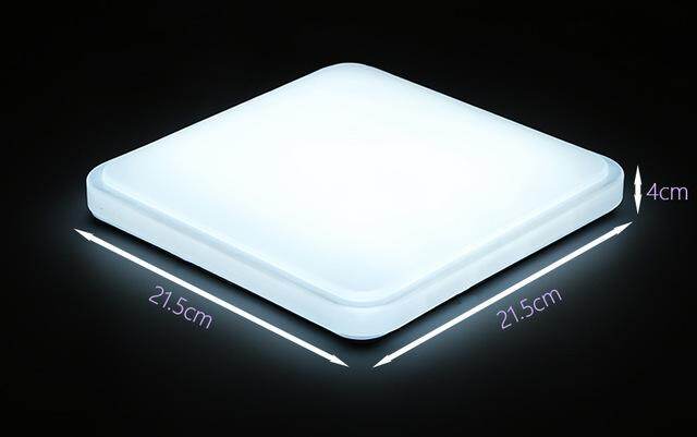 Ceiling Led Lighting Lamps RC Dimmable Square Modern Bedroom Living Room Lamp Surface Mounting Balcony  24w  36w 40w  Ceiling
