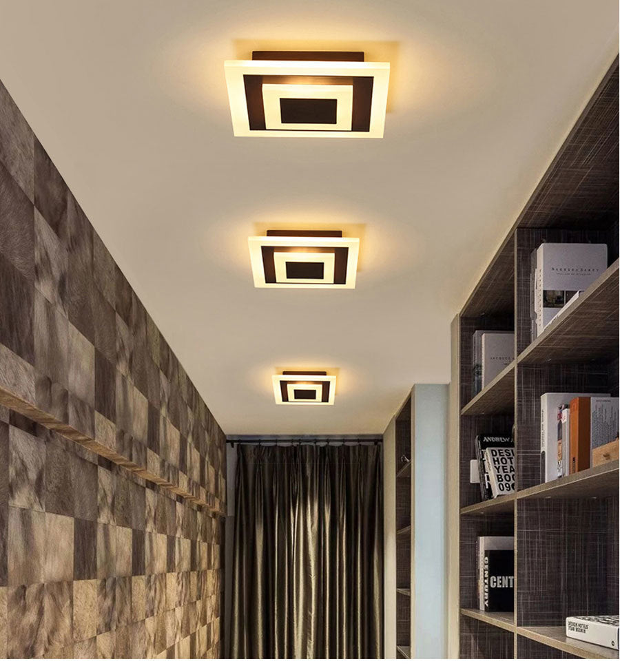 Ceiling Light Modern LED corridor Lamp For bathroom living room round square lighting Home Decorative Fixtures ping