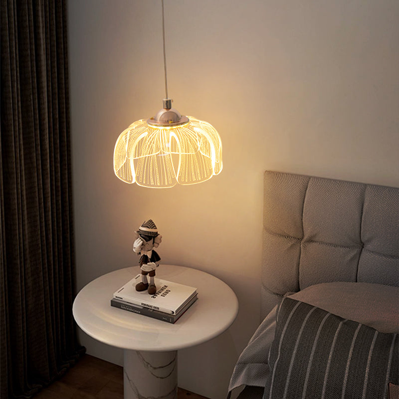 Nordic Lustre LED Pendant Lamp Modern Art Hanging Light Indoor Ceiling Lighting for Home Living Room Bedroom Bedside Decor