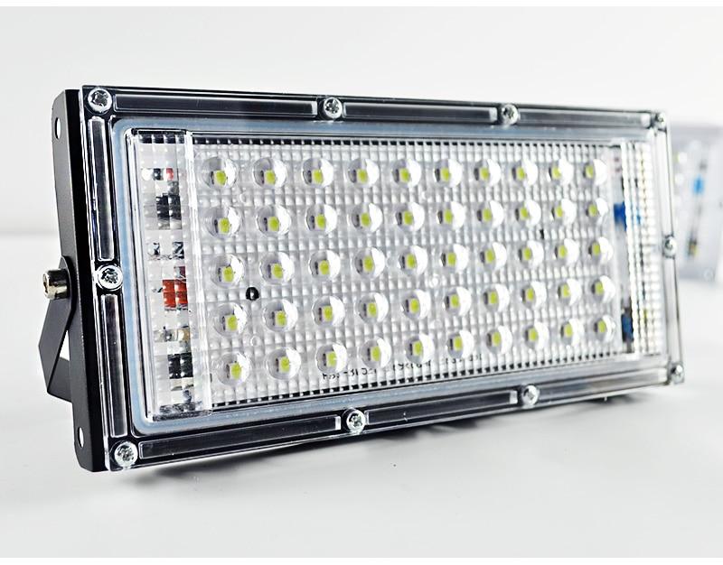 LED Floodlight 100W 50W 10W LED Spotlight IP65 Waterproof Outdoor Refletor Lighting Square Lamp Garden Flood Light