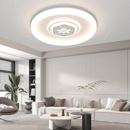 Ceiling Chandelier Modern Simple Led Ceiling Lamp Bedroom  Living Room Are WarmLighting