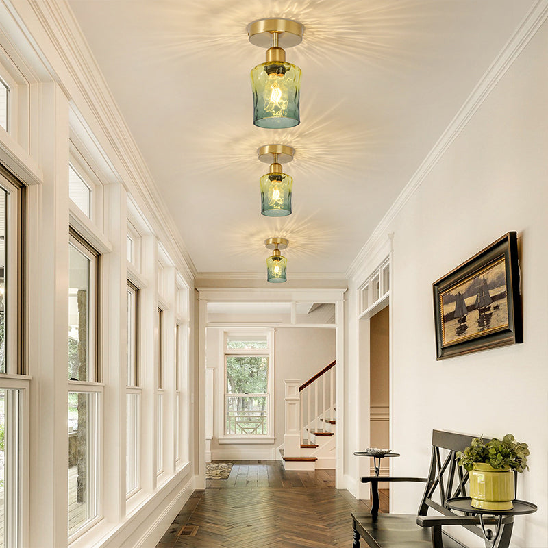 Nordic E27 Ceiling Lamps LED Modern Glass Ceiling Chandelier Bedroom Villa Restaurant Gallery Living Room Indoor Lighting