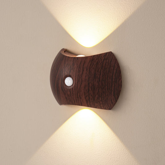 Smart Wall Lamp Sensor-activated Corridor Light USB Type-C Night Light Adjustable Garden Courtyard Wall Lamp Atmosphere Light