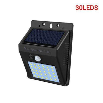 Vacamm 100 LED Solar Light Outdoor Solar Lamp PIR Motion Sensor Solar Powered Sunlight Wall Street Light for Garden Decoration