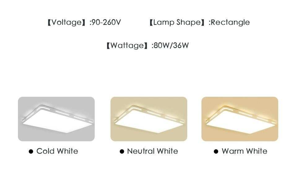 Modern LED Ceiling Light Lamp Lighting Fixture Surface Mount Flush Remote Control Dimmable 18W 48W Living Room Bedroom Balcony