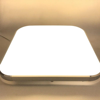 Modern 2.4G RF Remote Control Square Aluminum Acrylic LED Ceiling Lamp Cold White+Warm White Stepless Dimming LED Ceiling Light