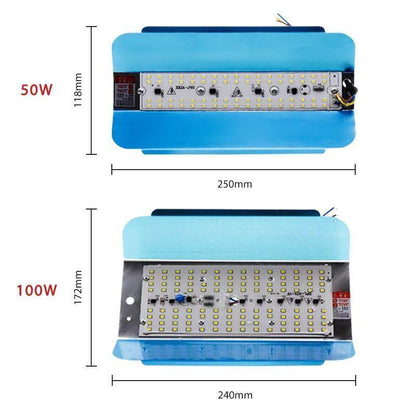 LED LODINE TUNGSTEN 50W 100W LED Flood Light 220V LED Spotlight Refletor LED Floodlight Outdoor Lighting Gargen Lamp