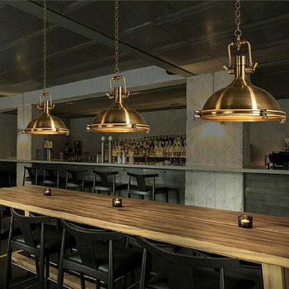 3 Style Loft Retro Industrial Hanging Hardware Metals Pendant Lamp Vintage E27 LED Lights For Kitchen Bar Coffee Light Fixtures