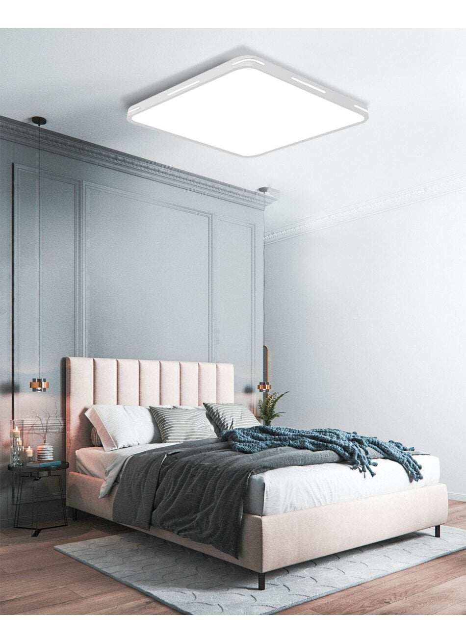 Modern LED Ceiling Light Lamp Lighting Fixture Surface Mount Flush Remote Control Dimmable 18W 48W Living Room Bedroom Balcony