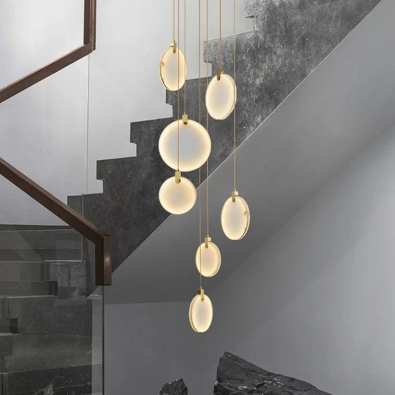 Modern Marble Pendant Lamp Living Room Bedroom Bedside Dining Room Staircase Kitchen LED Lighting