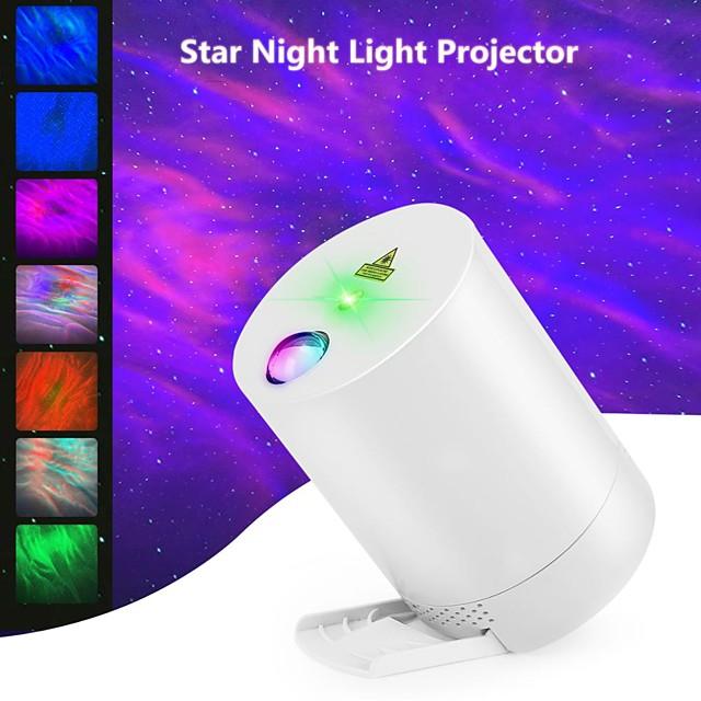 Starry Sky Projector Night Light Projection USB Star Projector Bedroom Party Laser Light 360 Degree Rotation Night Lamp
