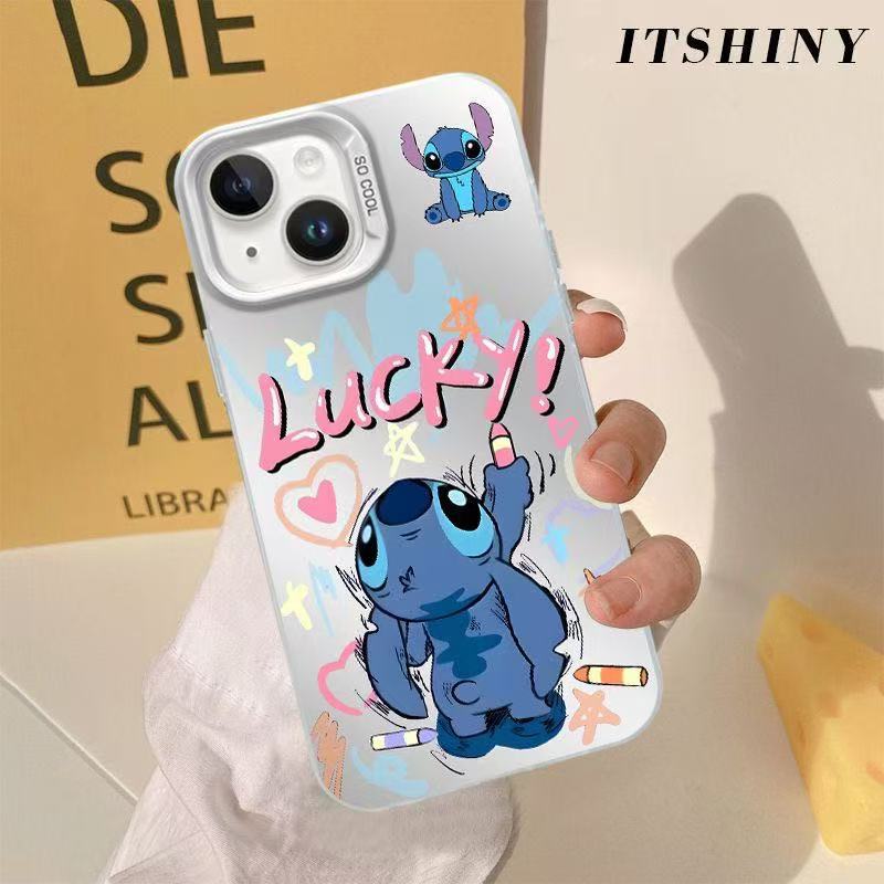 Doodle Sticky For Apple iPhone 17 17Air 16E 16 15 14 13 12 mini Pro Max Plus Colorful Silver Phone case