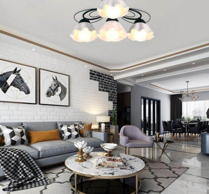 LED Pendant Lights Verlichting Plafond Living Room Bedroom Ceramic Lampshade Ceiling Lighting Lamparas Led De Techo Moderna