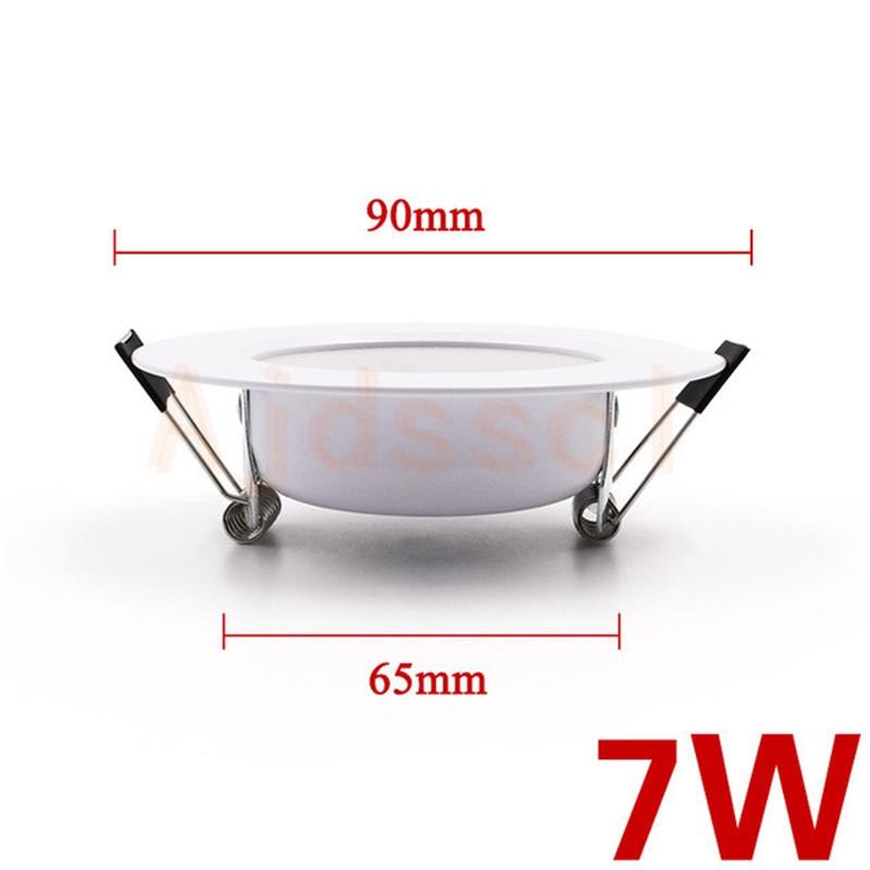 LED Downlight Spot LED downlight Dimmable  5W 7W 9W 12W 15W Recessed in LED Ceiling Downlight Light Cold Warm white Lamp