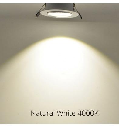 1pcs Spot led 1W 3W 4W 5W 7W Downlight Residential Dimmable Warm Nature Pure White Recessed LED Lamp Light Adjustable