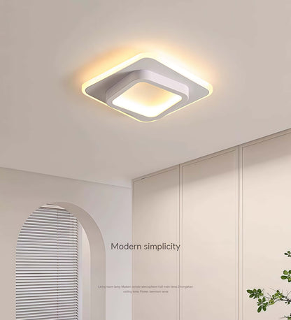 Nordic Creative LED Ceiling Light Modern Simple White Aisle Light Living Room Restaurant Bedroom Luxury Decor Lighting