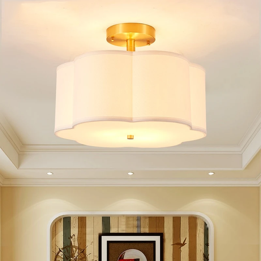 Modern Flower Shaped LED Pendant Lights For Corridor Bedroom Vintage E27 Luminaire Plafonnier Led Light Fixture Decoration