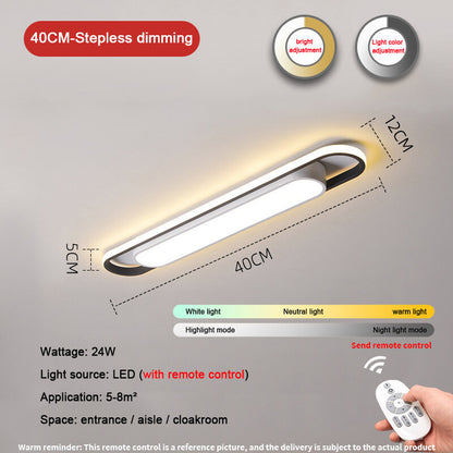 Led Ceil Light Rectangular For Kitchen Home Deco Chandelier Dining Bedrooms Sensor Lamp Modern Ceiling Lights