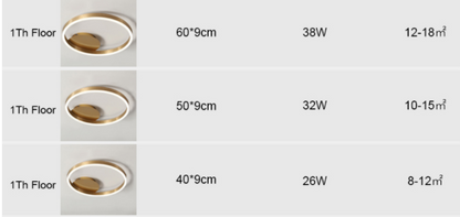 Led Ceiling Lights For Living Room Bedroom Remote Control Lamparas DeTecho Surface Mount White Indoor Lighting Fixture