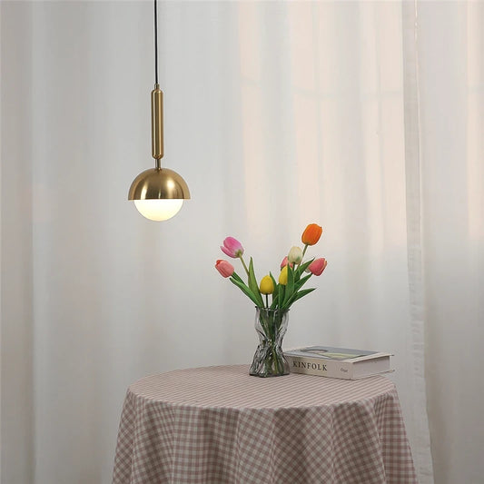 Modern Iron Art Pendent Lights LED Nordic Hanging Lamp Home Kitchen Bedside Living Room Dining Lighting Fixtures