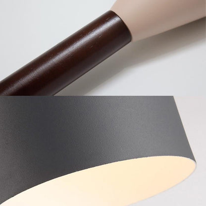 Nordic Minimalism Droplight E27 Aluminum Wood Pendant Lights, Home Restaurant Decor Lighting Lamp And Bar Showcase Spot Light
