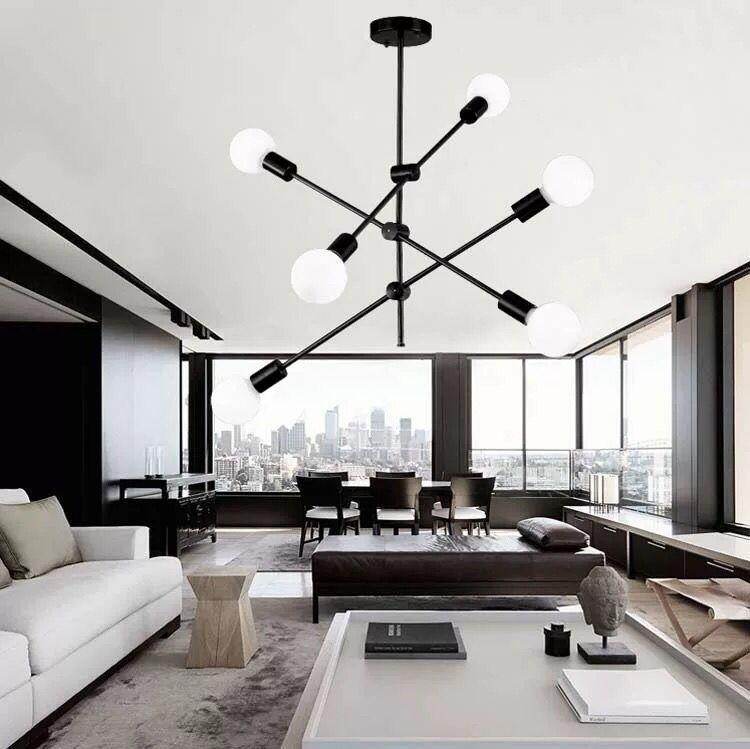 Nordic Modern Pendant Lights Long Pole Designer Pedant Lamps Ceiling Art Decoration Hanging Lamp Bar Dining Kitchen Living Room