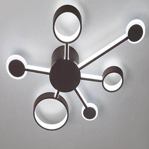 Modern Led Spaceship Chandelier Lighting Nordic Creative  Pendent Lamp For Living/Dining Room Bedroom Kitchen  Home