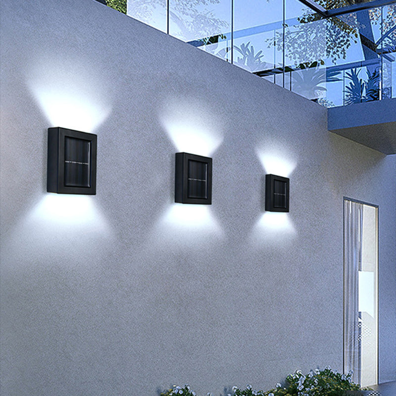 Solar Lamp Outdoor LED Lights IP65 Waterproof for Garden Decoration Balcony Yard Street Wall Decor Lamps Gardening Light