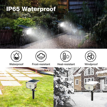 76LED Solar Lights Outdoor Waterproof Solar Landscape Lights for Lawn Pathway Walkway Yard Garden Decorative Lighting