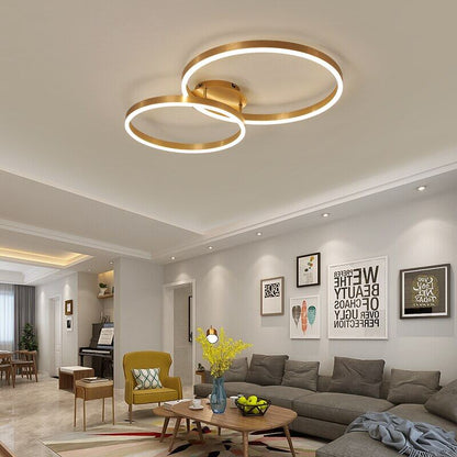 Led Ceiling Lights For Living Room Bedroom Remote Control Lamparas DeTecho Surface Mount White Indoor Lighting Fixture