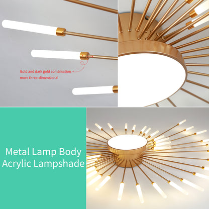 Creative LED Ceiling Lamp Modern Living Room Lights Nordic Lustre Indoor Chandelier Fixtures Lamps