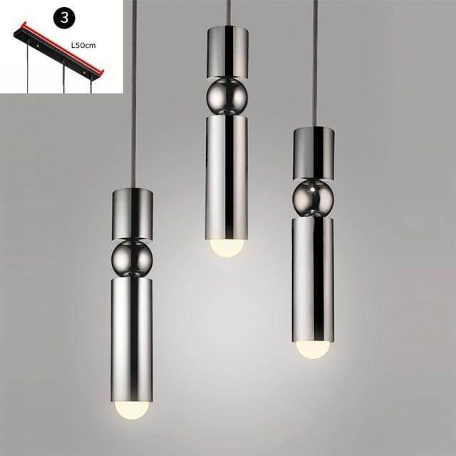Nordic Pendant Lamp Modern Kitchen Lamp Dining Room Bar Counter Shop Pipe Pendant Down Tube LED Lights office Loft Living Room