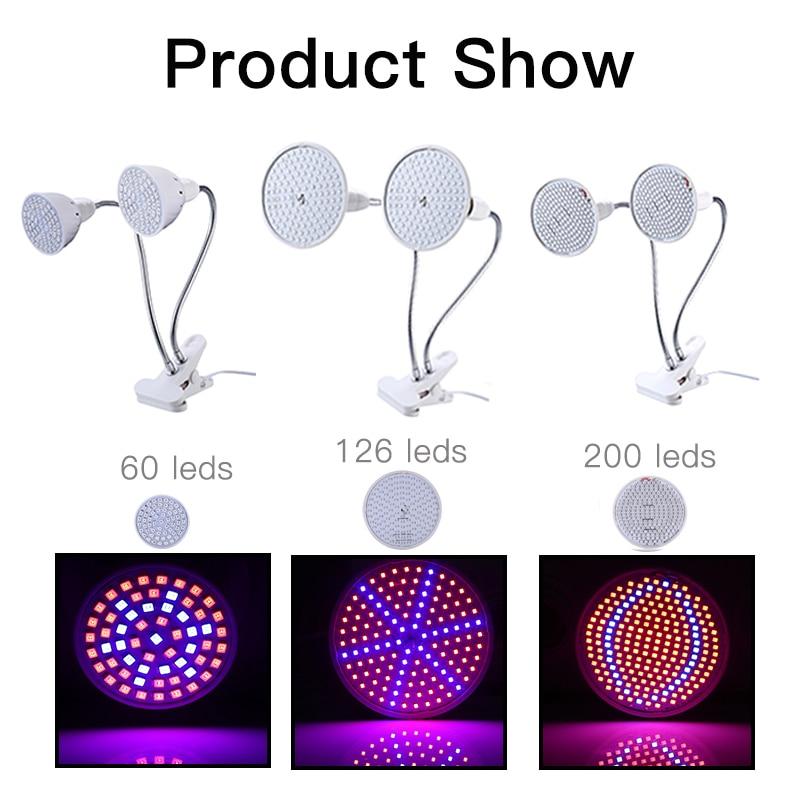 LED Grow Light Full Spectrum Phytolight Phyto Lamp E27 PhytoLamps For Indoor Flowers Vegetables Plant Tent Box Seedlings Seeds