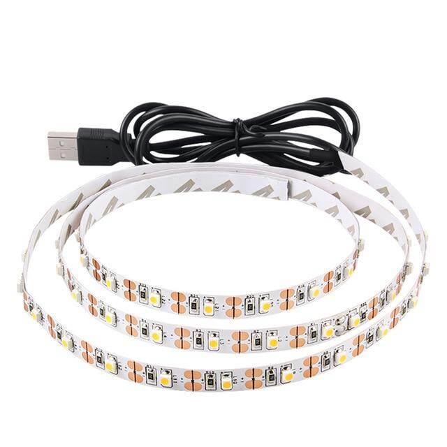 1 - 5M Super Bright SMD2835 Dimmable Led  tape Dimmable Touch Sensor  Cool white/ warm white  DC USB  Strip Flexible light D4