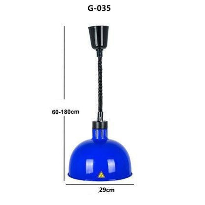 Restaurant Food Insulation Lamp Heating Lamp Commercial Chandelier Single-head Food Insulation Heating Lamp Barbecue Lamp