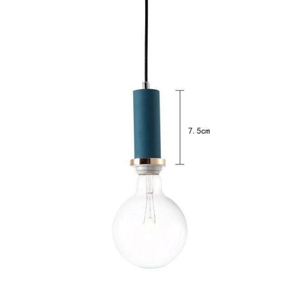 Nordic Macarons Pendant Lights E27 LED Modern Creative Hanging Lamp Design DIY For Bedroom Living Room Kitchen Restaurant