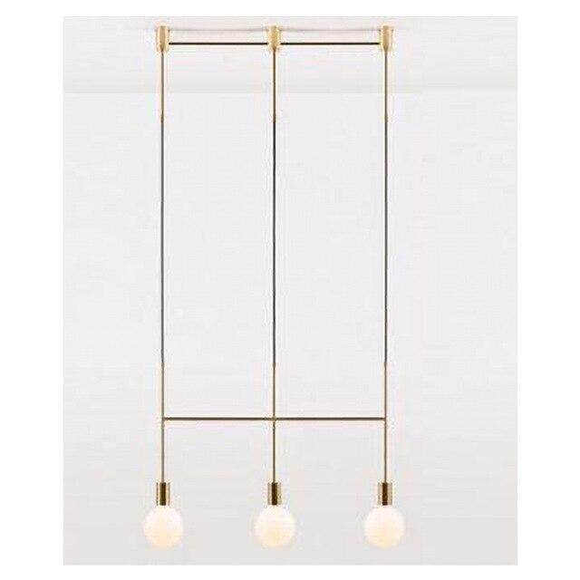 Modern Iron Pendant Light Northern Europe Creative Branches Hanging Lamp LOFT Luminarias Industrial Geometric Art Nordic Lamp