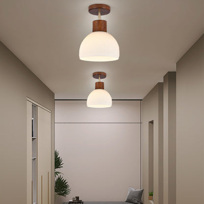 Nordic Ceiling Lights for Corridor Aisle Indoor Glass Ceiling Lamp for Bedroom Living Room Chandelier Lighting