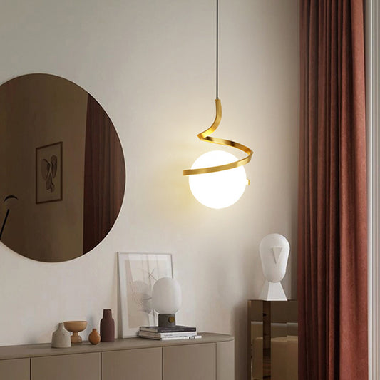 Nordic LED Pendant Lights Indoor Lighting Glass Hanging Lamp For Home Dining Tables Bedside Kitchen Living Room Decoration Light