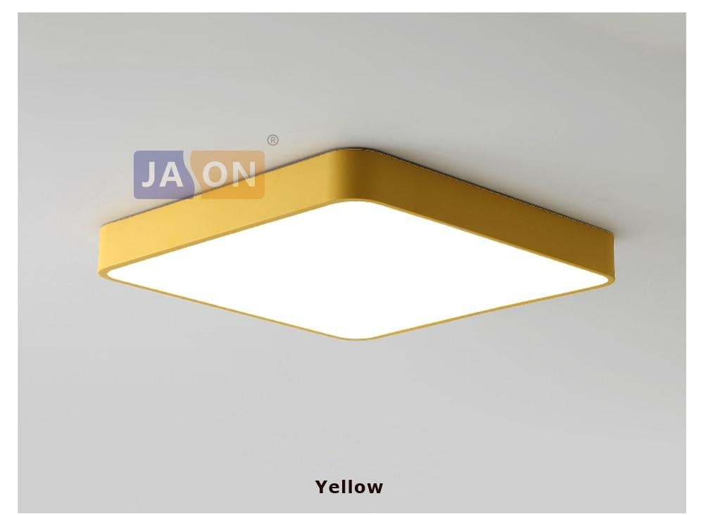 LED Modern Acryl Alloy Square 5cm Colorized LED Lamp.LED Light.Ceiling Lights.LED Ceiling Light.Ceiling Lamp For Foyer Bedroom