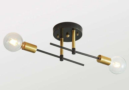 Nordic Room Bedroom Bedside Lamp Aisle Copper Ceiling Lamp