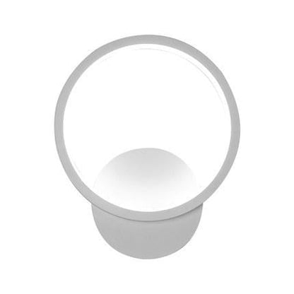 Black and White LED Ceiling Lamp Bedroom Lamp Modern Simple Living Room Net Red Room Round