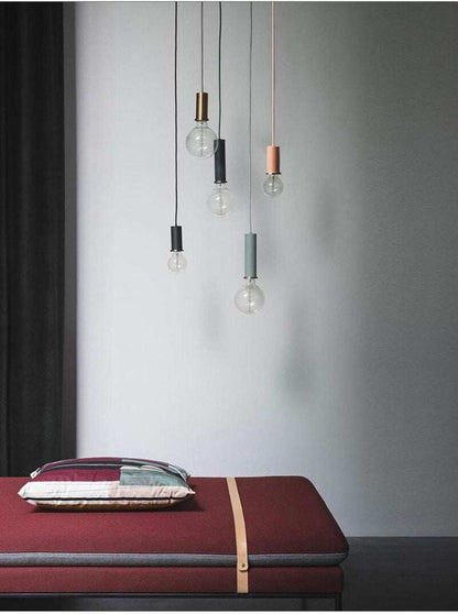 Nordic Loft Simple Pendant Lights E27 LED Modern Creative Hanging Lamp Design DIY For Bedroom Living Room Kitchen Restaurant