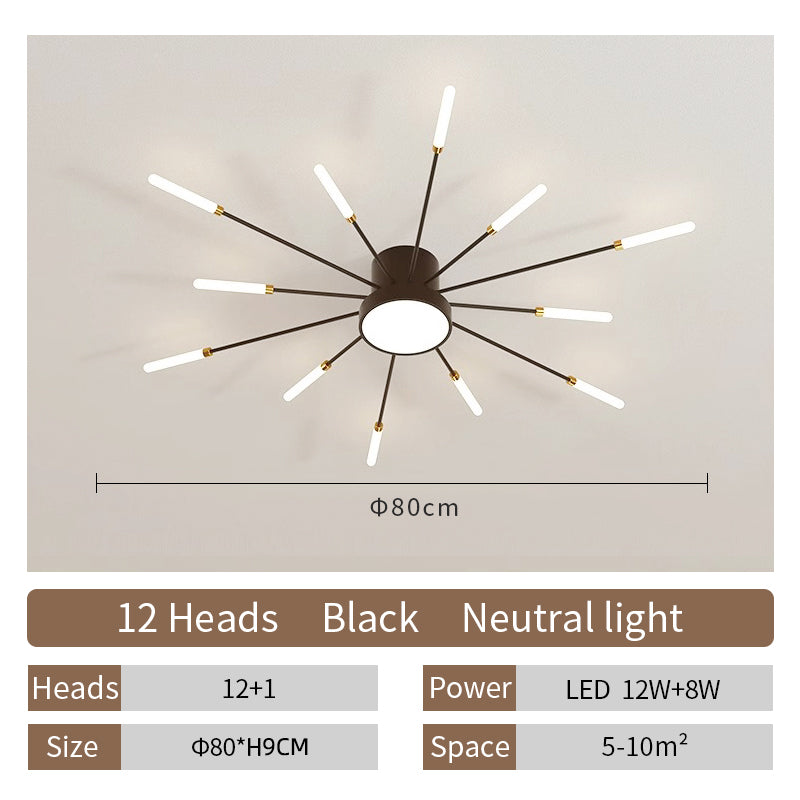 Creative LED Ceiling Lamp Modern Living Room Lights Nordic Lustre Indoor Chandelier Fixtures Lamps