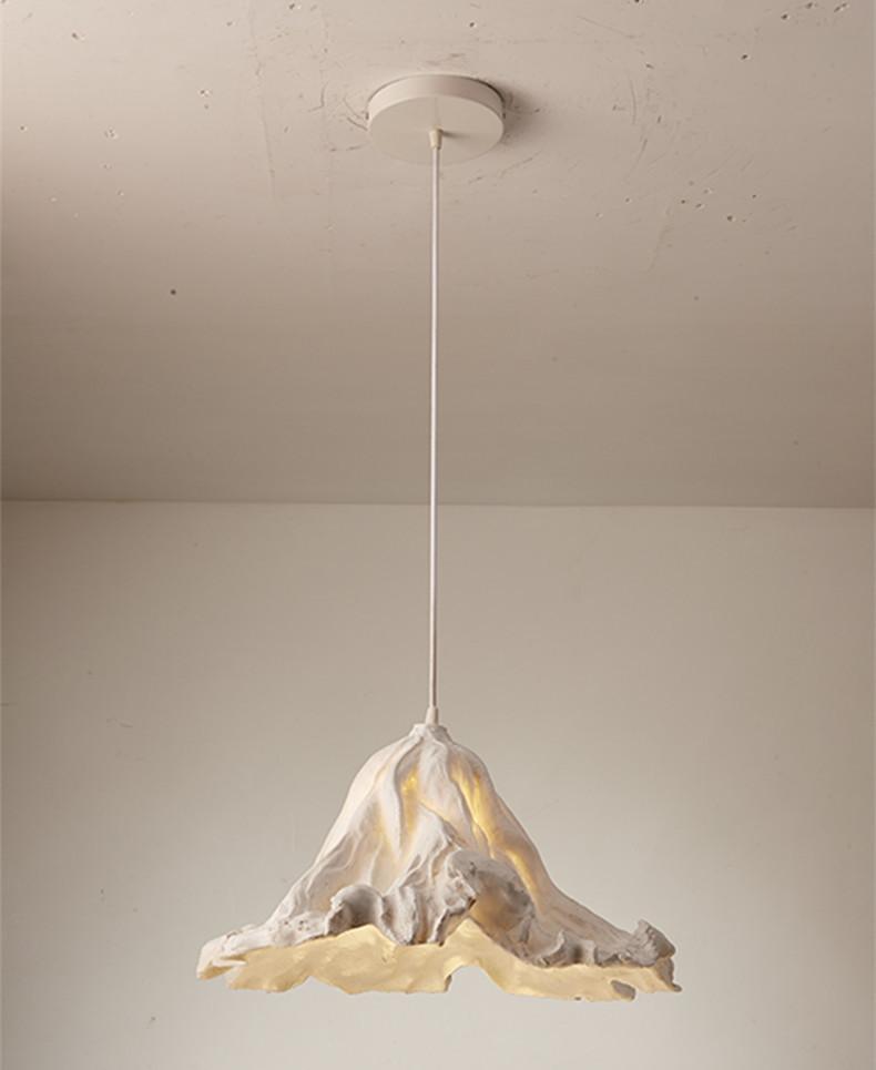 Retro Creativity Withered Lotus Leaf Branch Lamp Village House Decorative Chandelier Engineering Custom Lamp