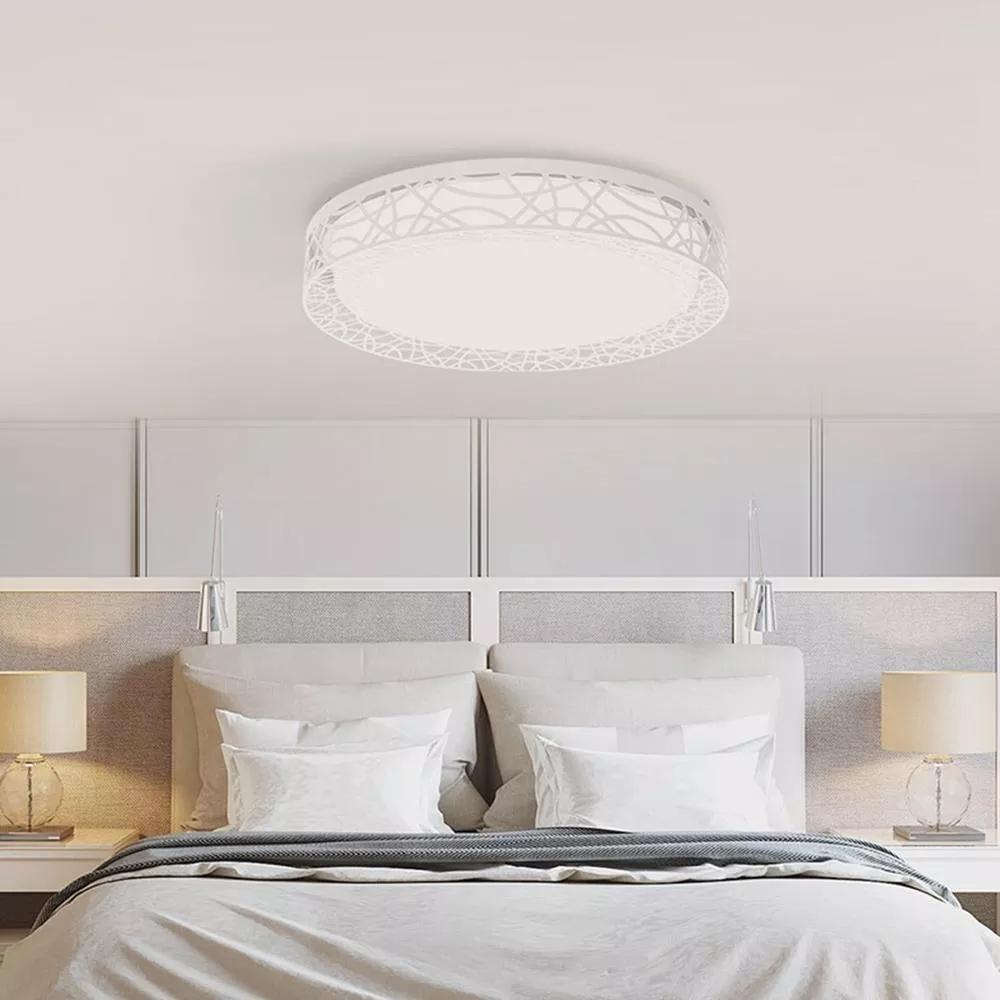 D06Yl 32W 430mm Hollow Design LED Smart Ceiling Light Lamp For Mihome APP Remote Control Night Light