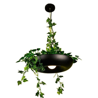 Nordic Aerial Flower Pot Pendant Light Study Creative Personality Bar Plant Potted Plants Babylon Restaurant Cafe Pendant Lamp