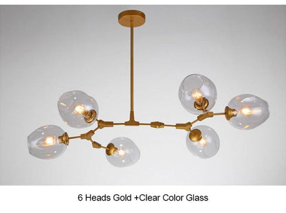 ping Nordic Modern Pendant Lights Designer Glass Pedant Lamps Art Decoration Light Fixtures for Bar Dining Living Room