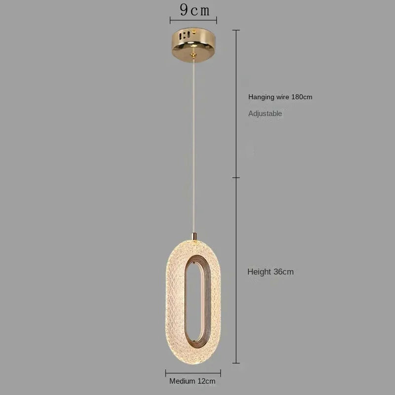 Modern Living Room Sofa Bedroom Background Wall Lamp Ambient Light Small Pendant Lamp Indoor Lighting