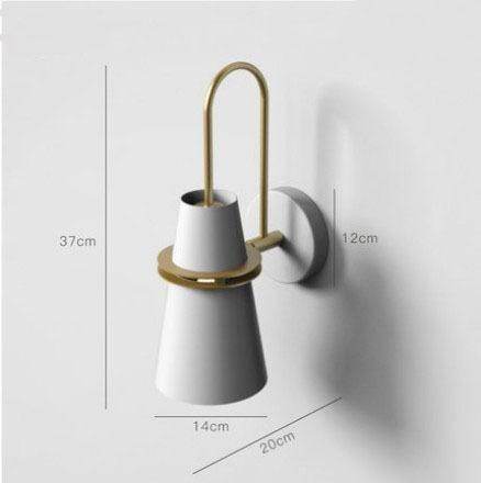 Designer Creative Modern Simple Living Room Stairway Bedroom Bedside Macaron Wall Lamp Bedside Wall Lamp